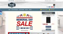 Desktop Screenshot of darrellsappliance.com